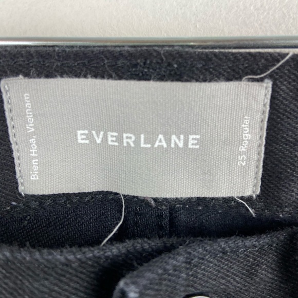 Everlane Ankle Black Skinny Jeans size 25 - Picture 3 of 10